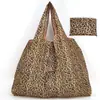 Bolsa Ecológica Estampada Japonesa Grande 210T Sacola de Compras Dobrável para Supermercado Bolsa Tote Espessa Sacola de Compras