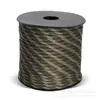 Cuerda de Paracord de 9 Hilos de 4 mm Montada en Eje de 50 m para Camping al Aire Libre, Supervivencia de Emergencia, Cuerda de Tracción para Lona de Tienda, Cuerda a Prueba de Viento