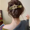 Pinza de cocodrilo de oso a cuadros estilo coreano, pinza para el pelo versátil de alta gama para niñas, accesorio para el pelo dulce y versátil