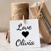 Pegatinas Alfanuméricas Transfronterizas de 1.5 pulgadas Hechas a Mano Impermeables de Vinilo Decoración para Fiestas Navideñas Pegatinas de Letras al por Mayor