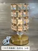 Artesanías Doradas Estilo Europeo, Lámparas Creativas para Decoración del Hogar, Accesorios para Bodas, Lámparas de Mesa Recargables de Cristal para el Hogar