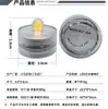 Lámpara de vela LED redonda impermeable, lámpara de vela sumergible colorida, lámpara para pecera, lámpara de buceo para acuario, accesorios de caja de bloques de construcción