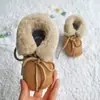 Zapatos de Caminar para Bebé con Piel Integrada de Invierno, Zapatos Cálidos de Comercio Exterior para Niños y Niñas, Zapatos de Suela Suave