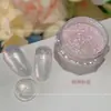 Pó para Nail Art Gelo Transparente Alto Brilho 2025 Novo Pó de Cristal para Unhas Brilhante Fina Fairy Exclusivo da Loja de Nail Art