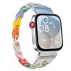 Adequado para Pulseira Huawei Watch Fit4, Pulseira Elegante Vazada, Pulseira de Silicone, Pulseira Criativa Watch Fit 5