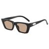 Nuevas Gafas de Sol Cuadradas Estilo Coreano para Mujer Gafas Anti-UV Sentido Avanzado Celebrante Cibernético Duffy Diseño Atractivo para Hombres Gafas de Sol