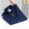 Camisa de Manga Corta de Algodón 100% Oxford de Alta Gama para Hombre, Camisa Casual de Bolsillo para Negocios, Camisa de Trabajo, Moderna