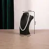 Bian Ya Nuevo Tipo H Maniquí de Cuero Negro Soporte para Joyería Perchero para Colgar Collares de Perlas Estante de Exhibición Antiguo