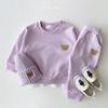 Conjunto Deportivo para Niños Ropa Infantil Coreana Estilo Otoño Set de Sudadera con Oso de Dibujos Animados Conjunto Casual de Dos Piezas para Niñas