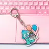 Chaveiro de Sereia Hanton de Desenho Animado Anime Peixe-Palhaço Fofo Pingente de Acrílico para Mochila de Estudante Adesivo Venda por Atacado Não