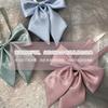 Pajarita Brillante Color Sólido Uniforme Jk Traje Pequeño de Marinero Accesorios de Lazo para Estudiante Camisa Estilo Preppy Femenino Dulce