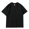 Camiseta de Sorona de 210 g, nueva tendencia de moda de verano, top de camiseta unisex de color liso, versátil y popular