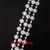 Cortina de Contas para Casamento Corredor de Casamento Decoração de Árvore de Cristal Corrente de Contas Salão de Casamento Adereços de Decoração de Árvore de Natal Contas de Madeira