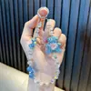 Colgante Cadena para Teléfono Móvil Oso Corazón Incrustado con Diamantes Cadena Colgante Bolso de Hombro Colgante para Teléfono Móvil Productos Pequeños de Yiwu