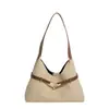 Bolsa Tote de Design Nicho Estilo Coreano Camurça Retrô Grande Capacidade Bolsa Feminina Tendência Simples para o Dia a Dia Ombro Único Bolsa de Axila