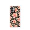Funda de Teléfono Popular de Amazon con Estampado de Leopardo Floral Rosa Adecuada para Samsung S22 Película Dos en Uno S23 Directo de Fábrica