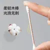 Cotonetes Descartáveis para Remoção de Cera de Ouvido, Cotonetes de Algodão para Bebê, Cotonetes de Algodão Ponta Dupla Caixa para Remoção de Maquiagem, Cotonetes para Limpeza, Atacado de Cotonetes