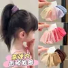 Elástico de Cabelo para Rabo de Cavalo Alto Infantil para Meninas, Corda de Cabelo Não Danifica, Novo Modelo 2026, Alta Elasticidade, Elástico de Cabelo Sem Costura, Elástico de Borracha