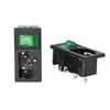 Tomada com Interruptor Iluminado Dois em Um de 4 Pinos com Certificação de Segurança Db-14-5F+Rs USB Horizontal USB LED Multifunção
