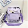 Bolso Cruzado para Mujer Tooling 2024 Nuevo Urbano Simple Bolso de Hombro Bolso con Estampado de Oso de Dibujos Animados Venta Caliente Transfronteriza