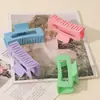 Amazon Pinza Rectangular de Color Caramelo Huiyun Pinza de Tiburón Mate Pinza Simple para el Cabello Pinza para Volumen Grande de Cabello