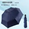 Guarda-chuva Automático Dupla Finalidade UV para Proteção Solar e da Chuva, Guarda-chuva Dobrável com Revestimento Preto com Proteção Solar e UV do Fabricante com Impressão de Logo, Guarda-chuva Promocional