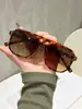 Paquete de Cuatro Gafas de Sol Transfronterizas para Hombres y Mujeres, Gafas de Aviador Estilo Y2K, Gafas de Sol de Moda para Conducir con Protección UV