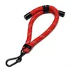 Almohadilla para Lanyard de Teléfono de Cuerda Gruesa de 8 mm, Correa para el Cuello Antiperdida de Cuerda de Escalada de Metal, Lanyard Ajustable para Teléfono Cruzado