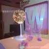 2018 Nuevos accesorios para bodas Bola de Estrella Camino guía Decoración de escenario de boda Accesorios Bola de boda Estrella Luz Camino guía