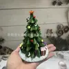 Nuevo Acuario Transfronterizo Regalos de Navidad, Paisajismo, Árboles de Navidad, Manualidades con Atmósfera Festiva, Suministro de Adornos de Decoración Navideña