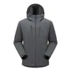 Cortavientos asequible para hombre de primavera y otoño, chaqueta cálida a prueba de viento para hombre, abrigo con capucha, chaqueta para montañismo, ropa deportiva