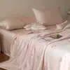 Conjunto de Colcha de Verão Lanjing Tencel 100L com Três e Quatro Peças Estilo Princesa Fofa Núcleo de Colcha de Ar Condicionado de Verão Roupa de Cama Fresca e Sedosa 4