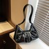 Bolso de Hombro Único Retro Texturizado para Mujer de Gran Capacidad Plegado Moda Versátil de Tendencia Verano 2026 Transfronterizo