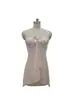 Camisón Sexy de Encaje Transparente para Mujer, Tirantes Finos Espalda Descubierta Sexy Pijama, Nuevo Estilo Transfronterizo 8195