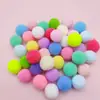Bola de pelo de alta elasticidad de color material de producción creativo diy para jardín de infantes de niños bola de bola de pelo pequeño de color decoración de bola de pelo