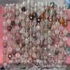 6X8 Piedra Natural Ágata Cristal Corte Duro Cuentas de Arroz Pulsera DIY Collar Accesorios de Joyería Cuentas Semiacabadas Venta al por Mayor