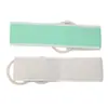 Toalla de baño gruesa de doble cara con correa para la muñeca, exfoliante trasero de grano grueso, toalla de baño con mango de plástico