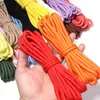 Paracord de Poliéster de Color Sólido Hilo Retorcido para Manualidades Colgante Cuerda para Ropa miu Accesorios Hechos a Mano Cuerda para Sombrero Material Cuerda Hilo de Cuerda