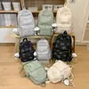 Mochila Nueva de Gran Capacidad Estilo Japonés Bolsa de Viaje Escolar Ins Nicho Secundaria y Preparatoria Mochila de Mariposa Reflectante de Alto Valor