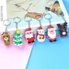 Chaveiro de Boneco 3D Desenho Animado Lembrança Chaveiro Pingente de Carro Brinquedo de Resina PVC Pingente de Bolsa