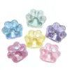 Acessórios de Resina Brilhantes Gatinho Fofo Garra de Gato Joias DIY Artesanal Grampo de Cabelo Chaveiro Pingente Acessórios Pacote de Material de Produção