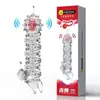 Liquidación Amor Secreto Diente de Lobo Funda Vibratoria de Cristal Funda Extendida Aceite Lubricante Humano Productos Sexuales para Adultos Dropshipping