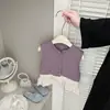Chaleco de Primavera y Otoño para Bebé Niña 2025 Nuevo Estilo Coreano Niña Pequeña Chaleco de Punto con Encaje de Empalme Chaleco