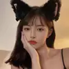 Fantasia Cosplay de Menina Gato Feita à Mão Headband de Orelhas de Gato + Acessórios de Cauda de Animal Fofo Acessórios de Fantasia Anime Venda por Atacado