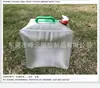 Tetera de Agua Portátil Grande para Familia al Aire Libre 20L Tetera Plegable Bolsa de Agua de Plástico PVC Bolsa de Almacenamiento de Agua Exterior