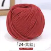 Fio de Algodão Oco para Quatro Estações 2mm Algodão Linho Tricô Manual DIY Chapéu Bolsa Crochê Capa de Copo Fio Redondo Coreano