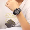 Reloj transfronterizo estudiante mujer simple ins Celebridad de Internet mismo multi-funcional deportes tiempo pareja hombres y mujeres reloj reloj de moda