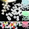 50 acrílico 10mm sino sino sino flor lírio-do-vale botão antigo Hanfu grampo acessórios feito à mão material diy