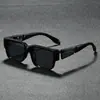 Nuevas gafas de sol retro cuadradas europeas y americanas para hombres y mujeres, protección UV, adecuadas para fotografía callejera, disponibles en varios colores