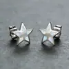 Mini pendientes dulces estilo ins, pendientes Aobao de estrella, diseño de nicho, adornos románticos de corazón femenino